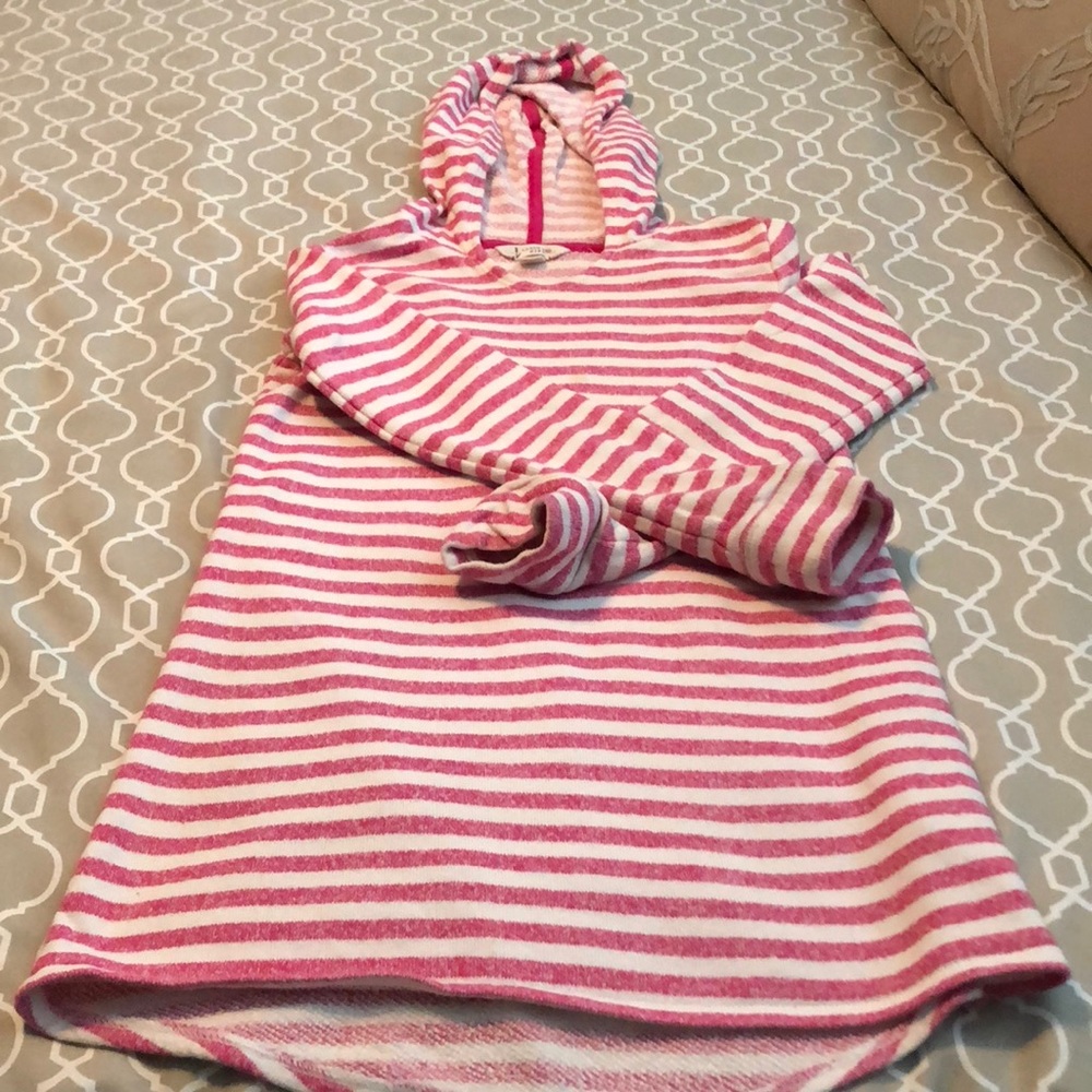 Girls terry swim cover
